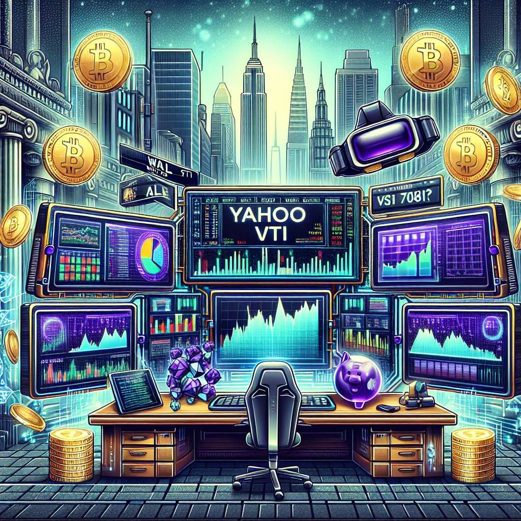Can I use Yahoo VTI as a benchmark for my cryptocurrency portfolio?