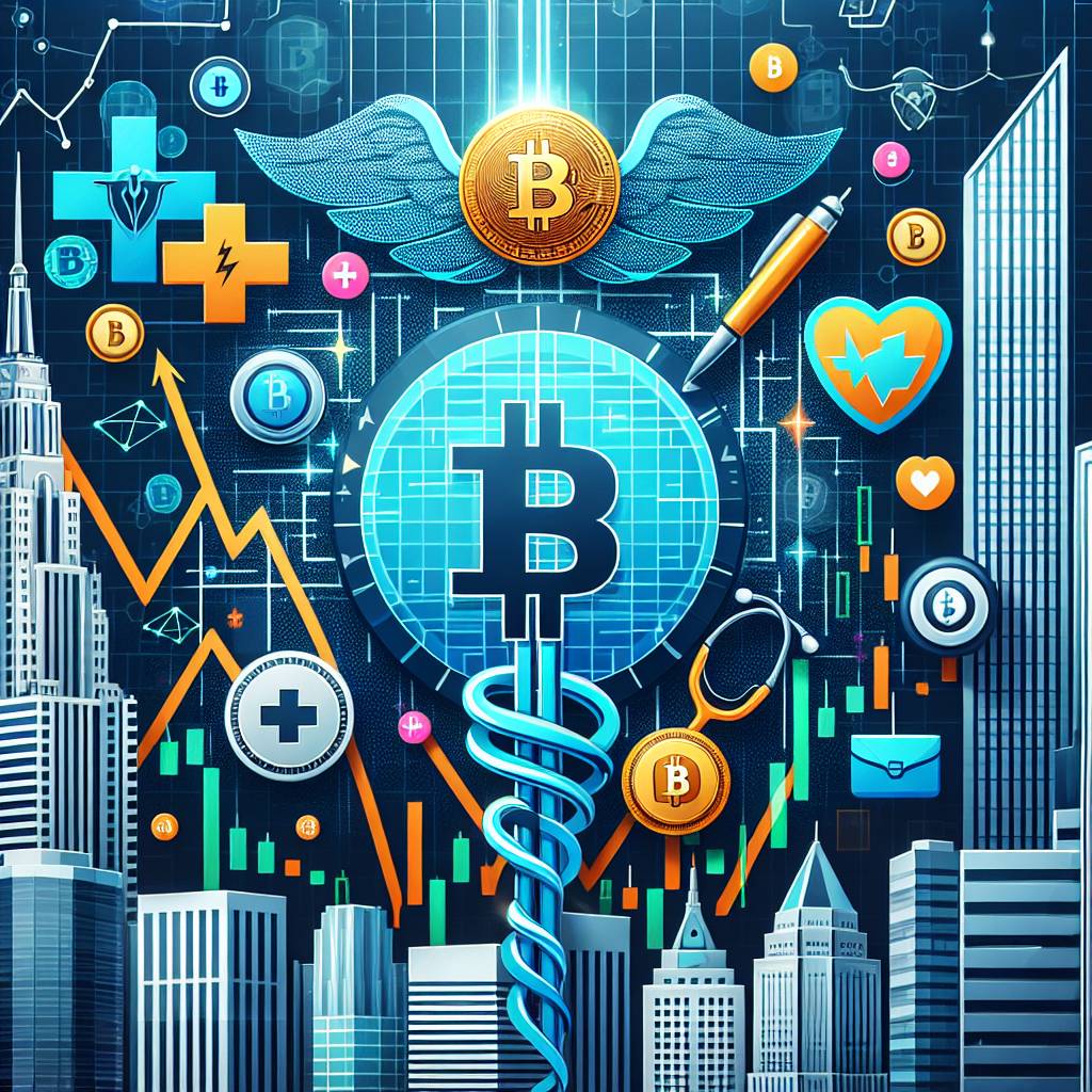 What are the top 10 healthcare stocks in the cryptocurrency industry?