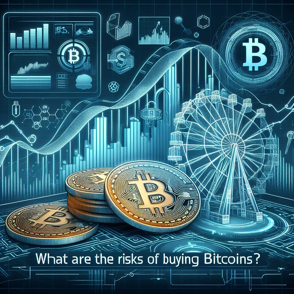 What are the risks of buying bitcoins and how can I mitigate them?