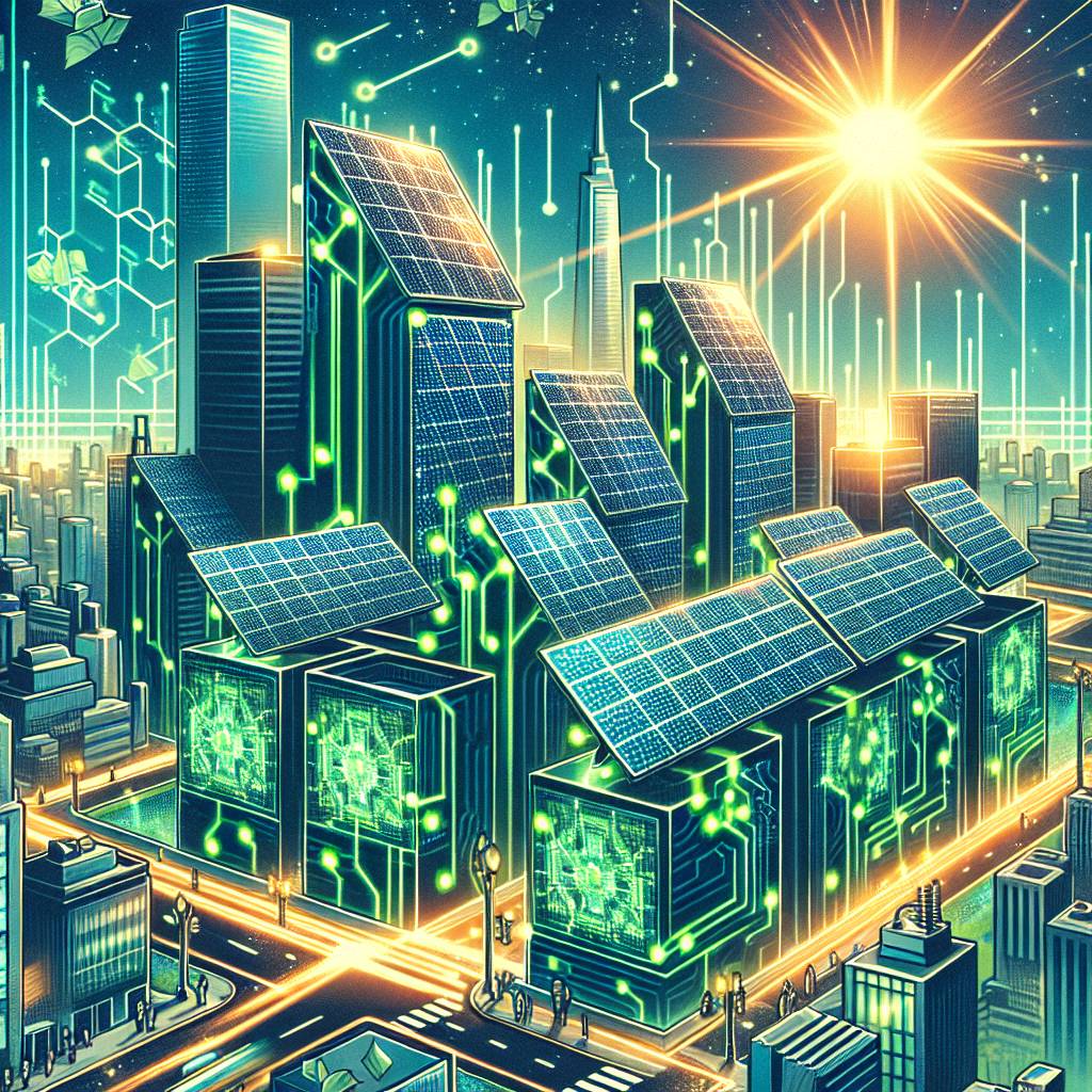 Are there any specific solar panels or setups recommended for crypto mining operations?