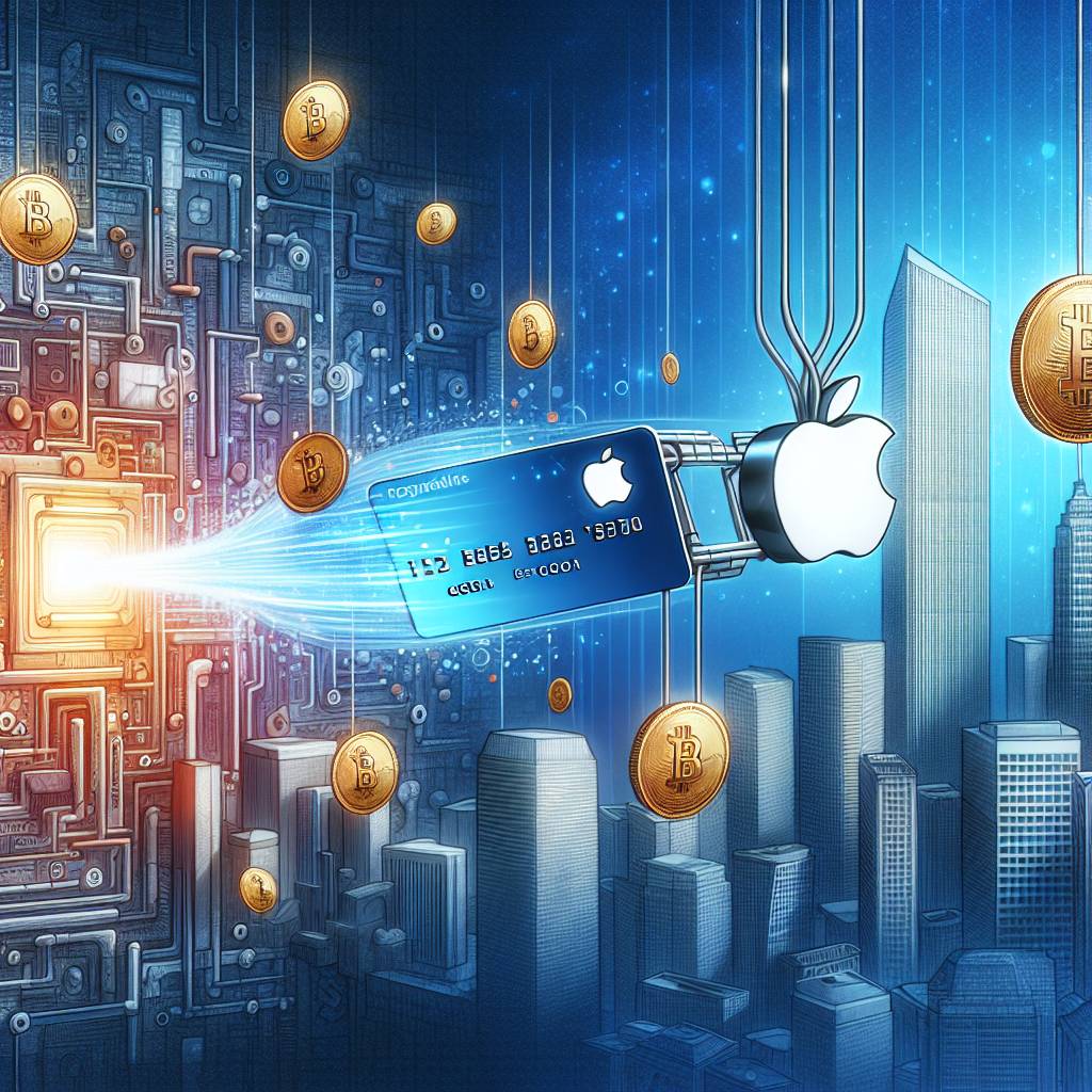 Is it possible to convert my visa gift card balance into digital currencies using Apple Pay?