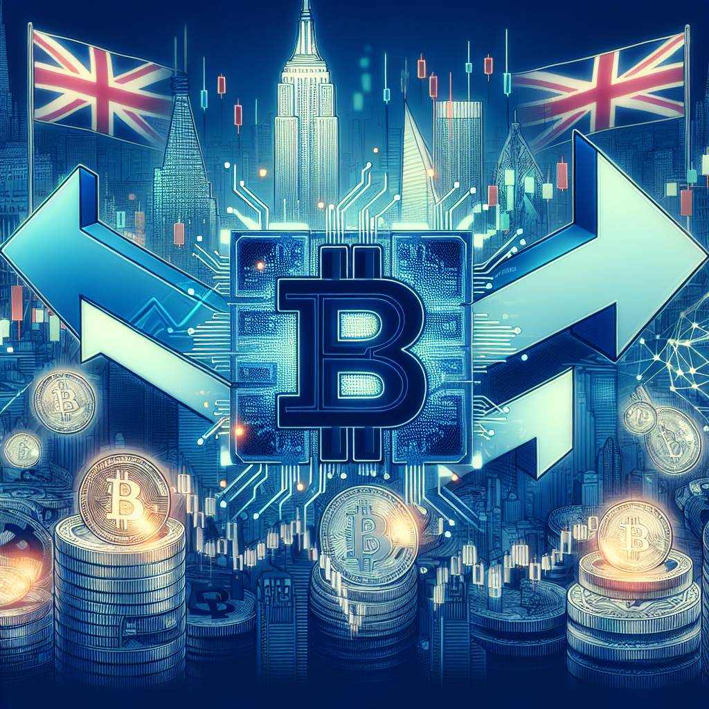 What are the advantages of using digital currencies to convert UK pounds to USD?