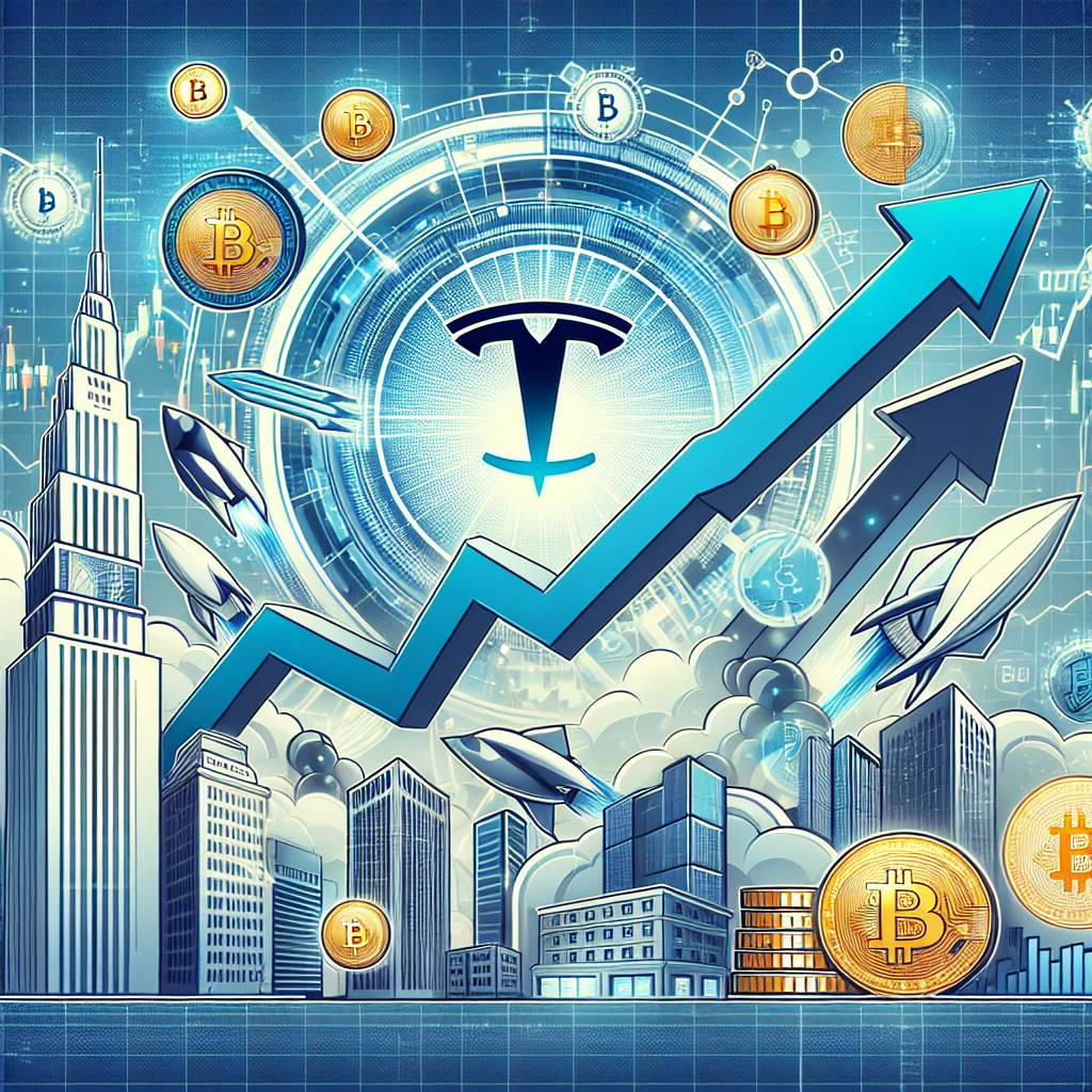 How does Tesla's stock split impact the value of cryptocurrencies?