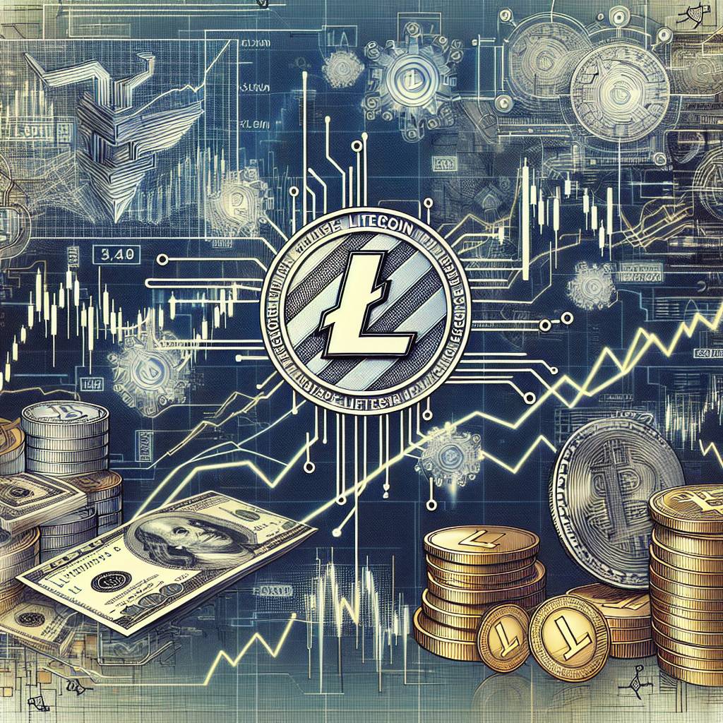 At what intervals does the exchange rate of Litecoin typically change?