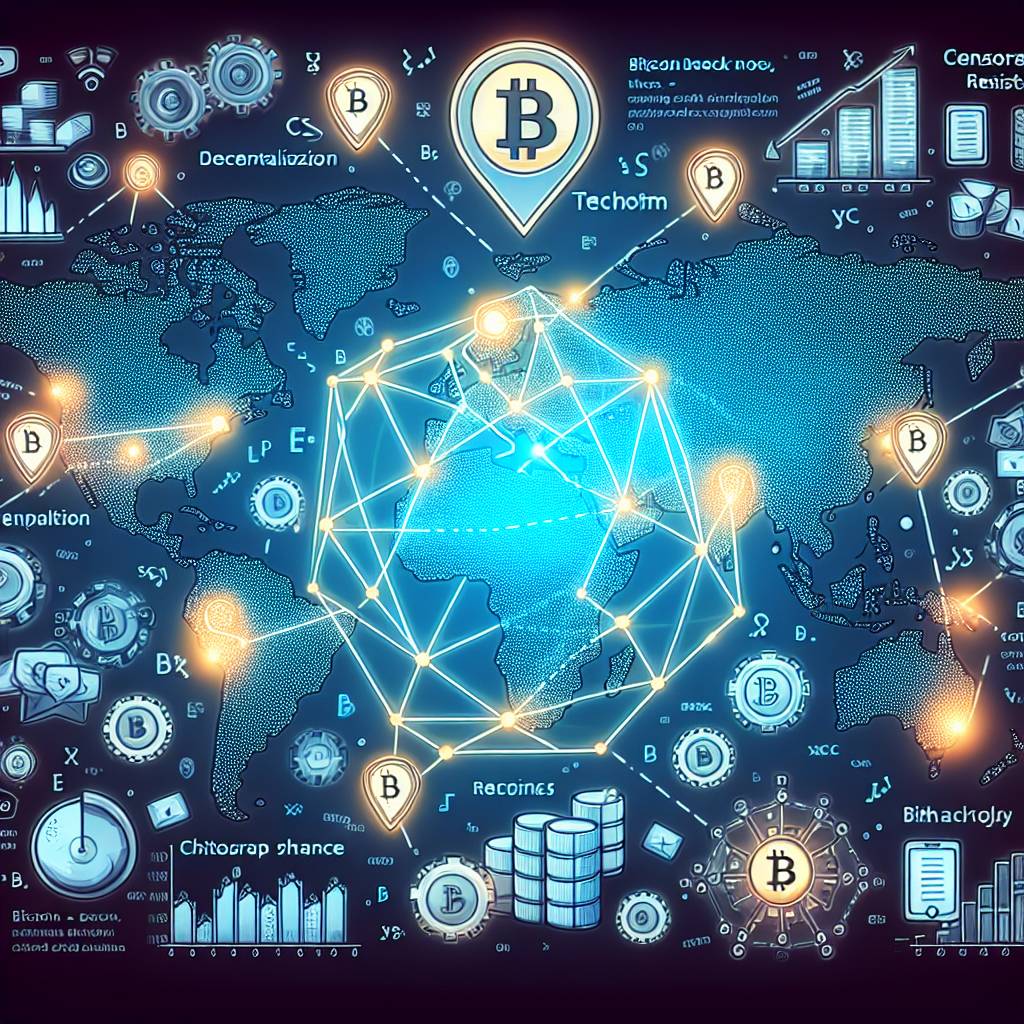 What role does blockchain technology play in decentralizing the internet for cryptocurrencies?