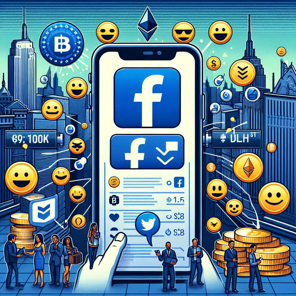 How do Facebook smiley faces codes contribute to the engagement of cryptocurrency users?