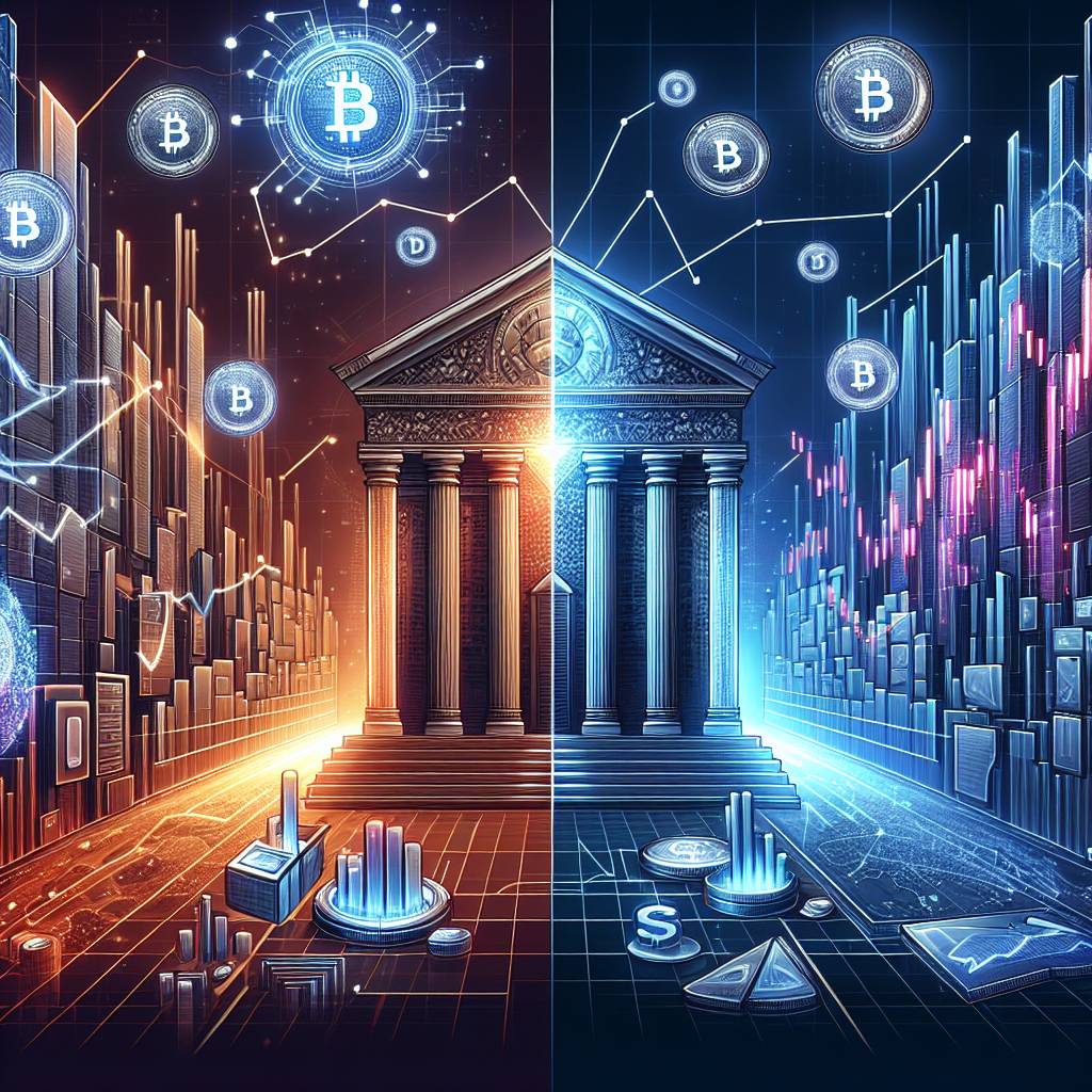 How does global finance crypto differ from traditional finance?