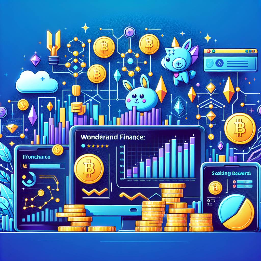 How can I earn passive income through staking in Wonderland Finance?