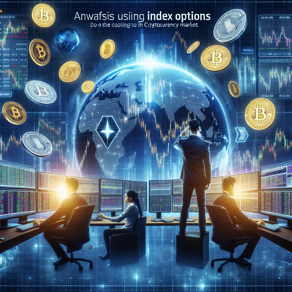 What are the advantages of using index fund tickers in the cryptocurrency market?