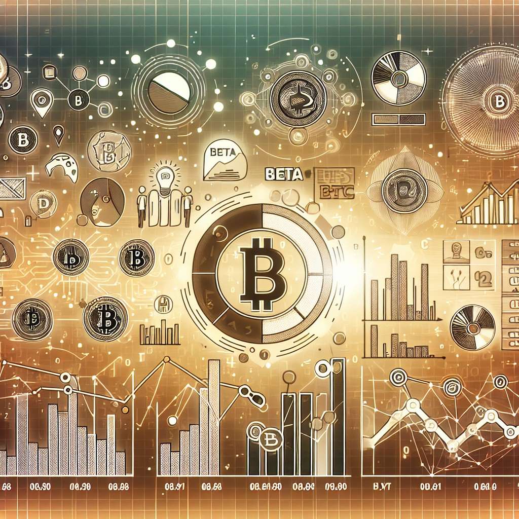 How does beta coefficient affect the risk and return of investing in cryptocurrencies?