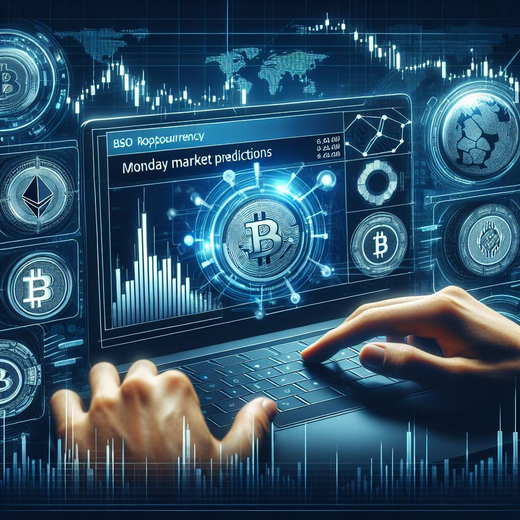 What are the Monday market predictions for popular cryptocurrencies?