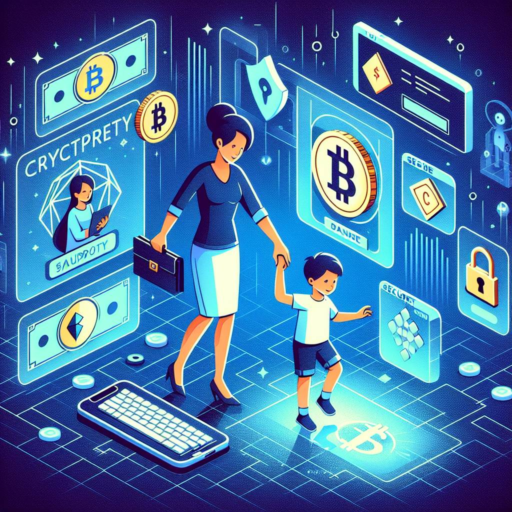 What precautions should parents take if their child wants to buy cryptocurrency?