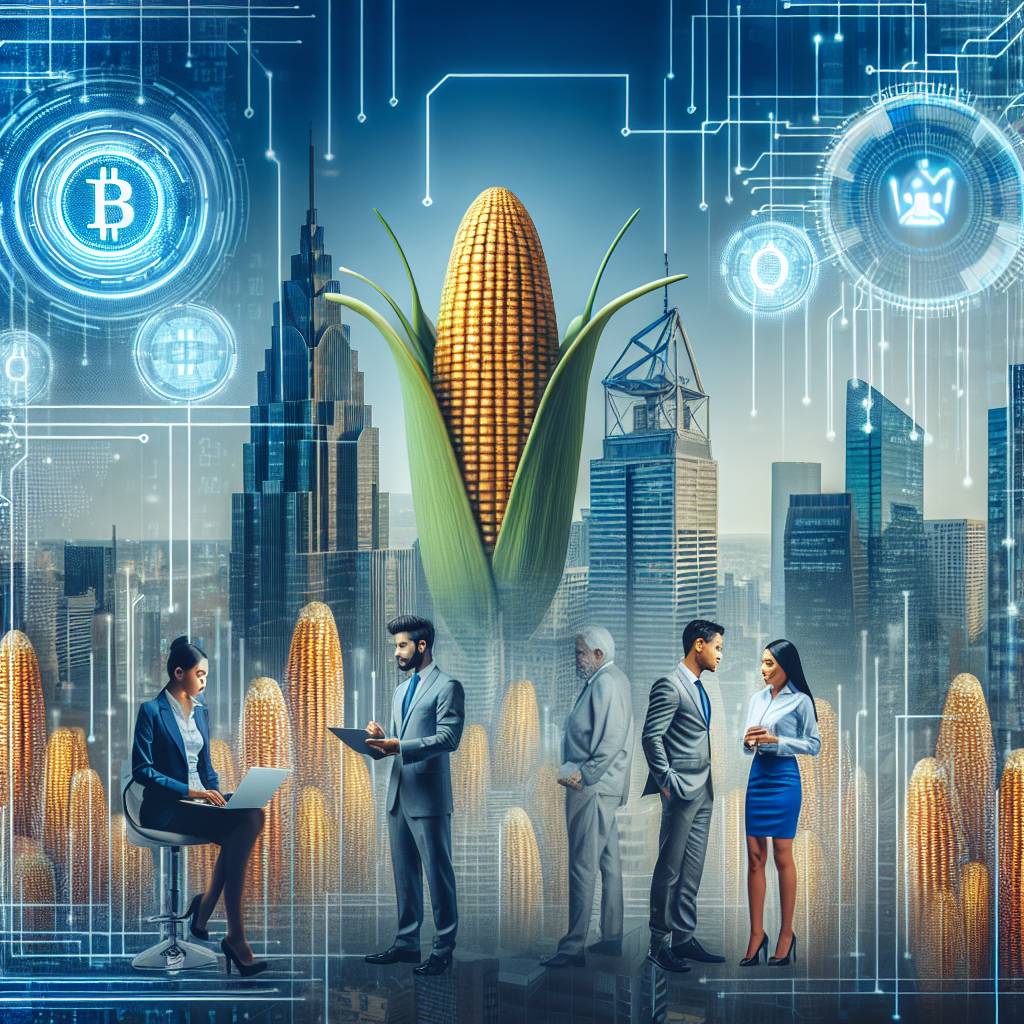 Why is corn considered a commodity and how does it relate to the digital currency market?