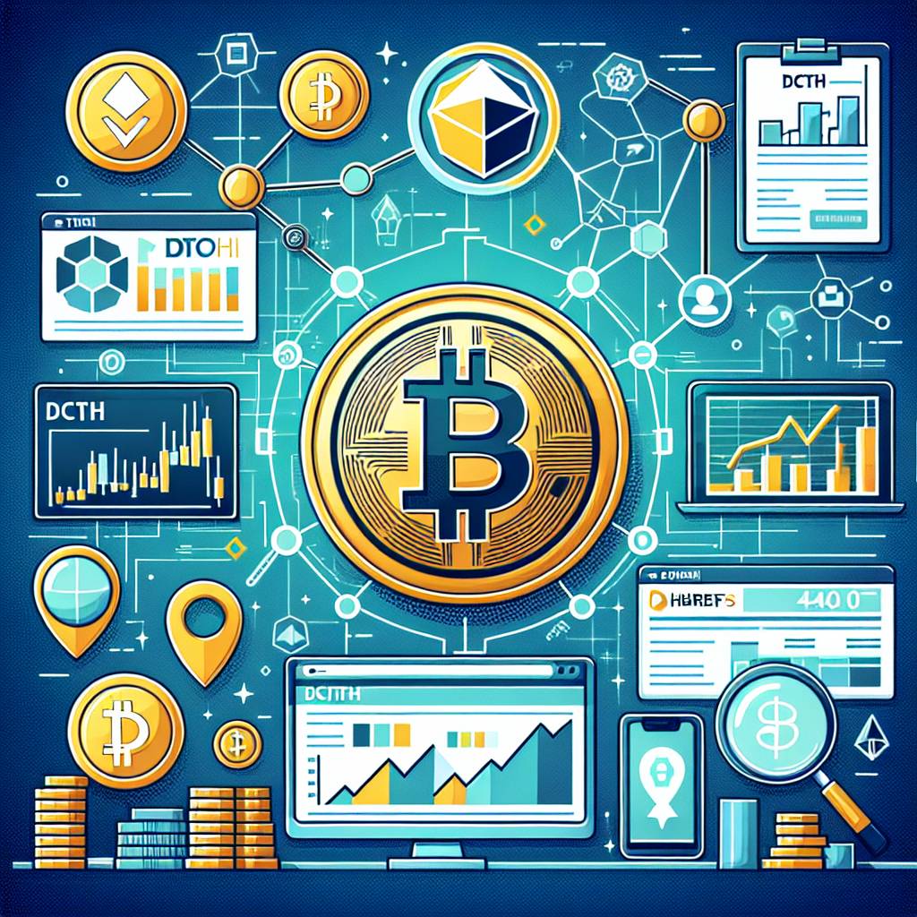 How can I analyze the performance of different cryptocurrencies on ahrefs or semrush?