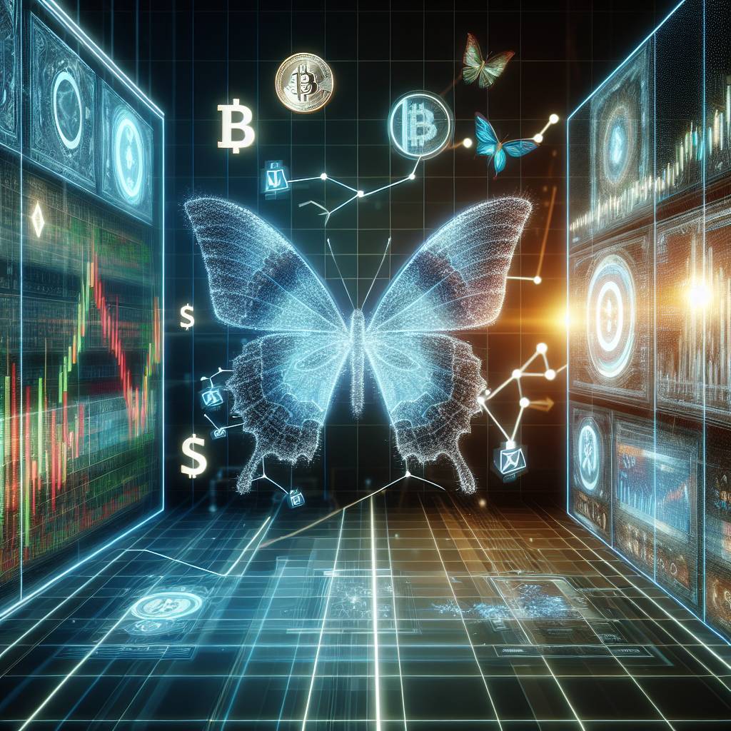 What are the benefits of using butterfly option graphs in cryptocurrency trading?