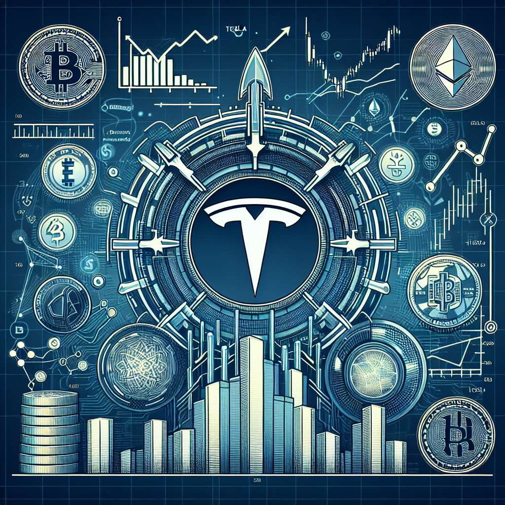 How can a forward split for Tesla shares affect the value of digital currencies?