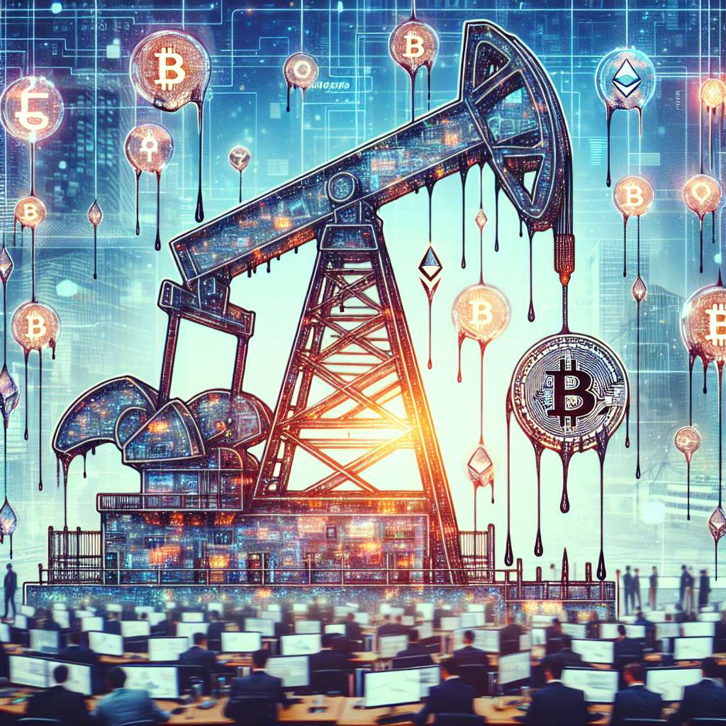 How does Nymex West Texas Intermediate crude oil impact the value of cryptocurrencies?