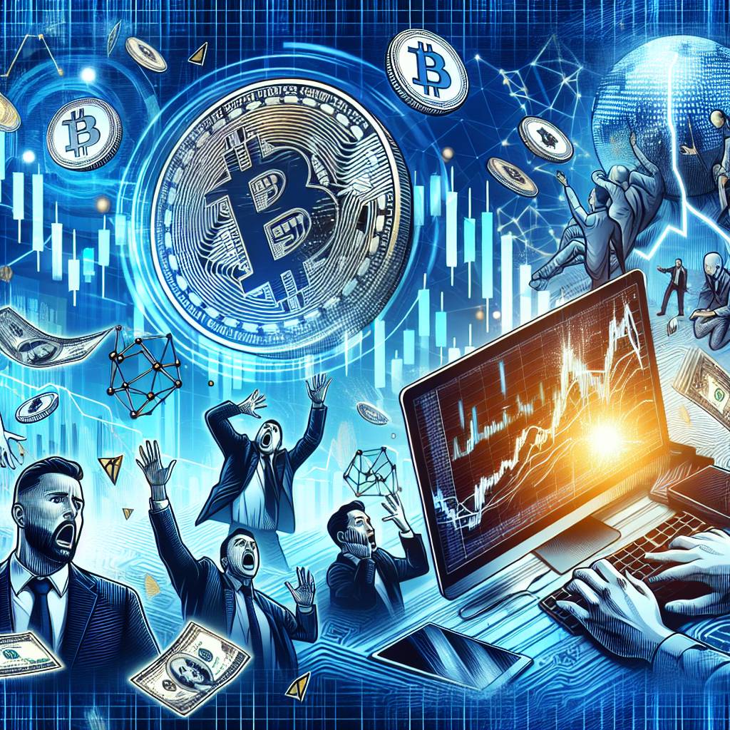 Are investors shifting from stocks to cryptocurrencies during the market crash?