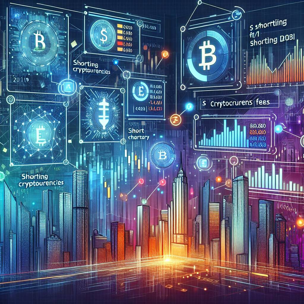 Can you explain the fee structure for shorting cryptocurrencies on TD Ameritrade?