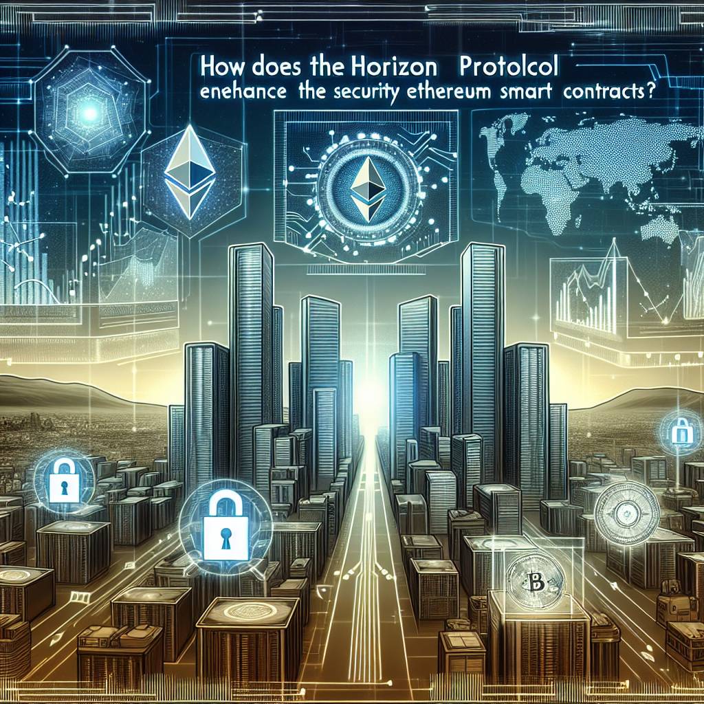 How does Horizon blockchain enhance the security of digital asset exchanges?