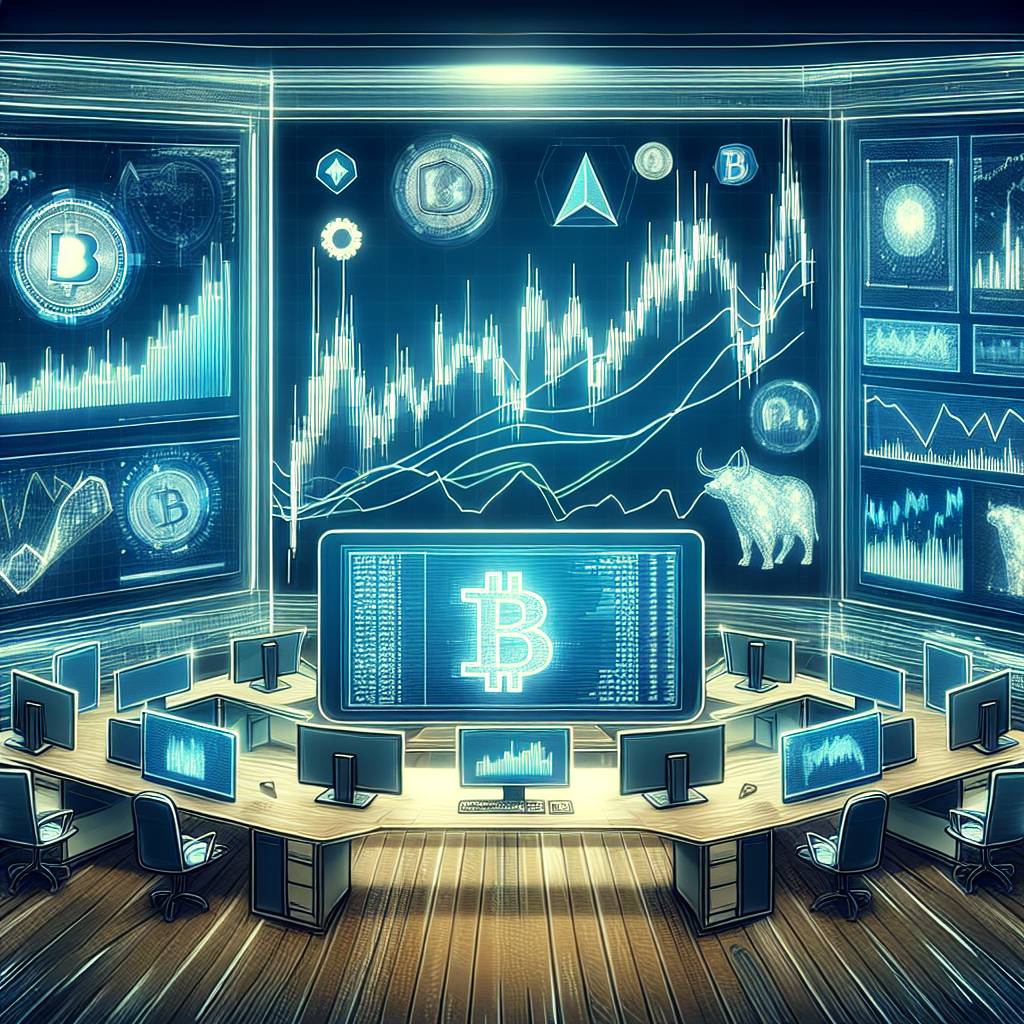 What are the key chart patterns to look for when analyzing cryptocurrency price charts?