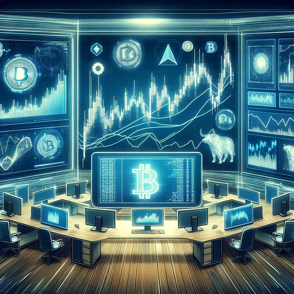 What are the key patterns to look for when reading a candlestick chart in the context of cryptocurrency?