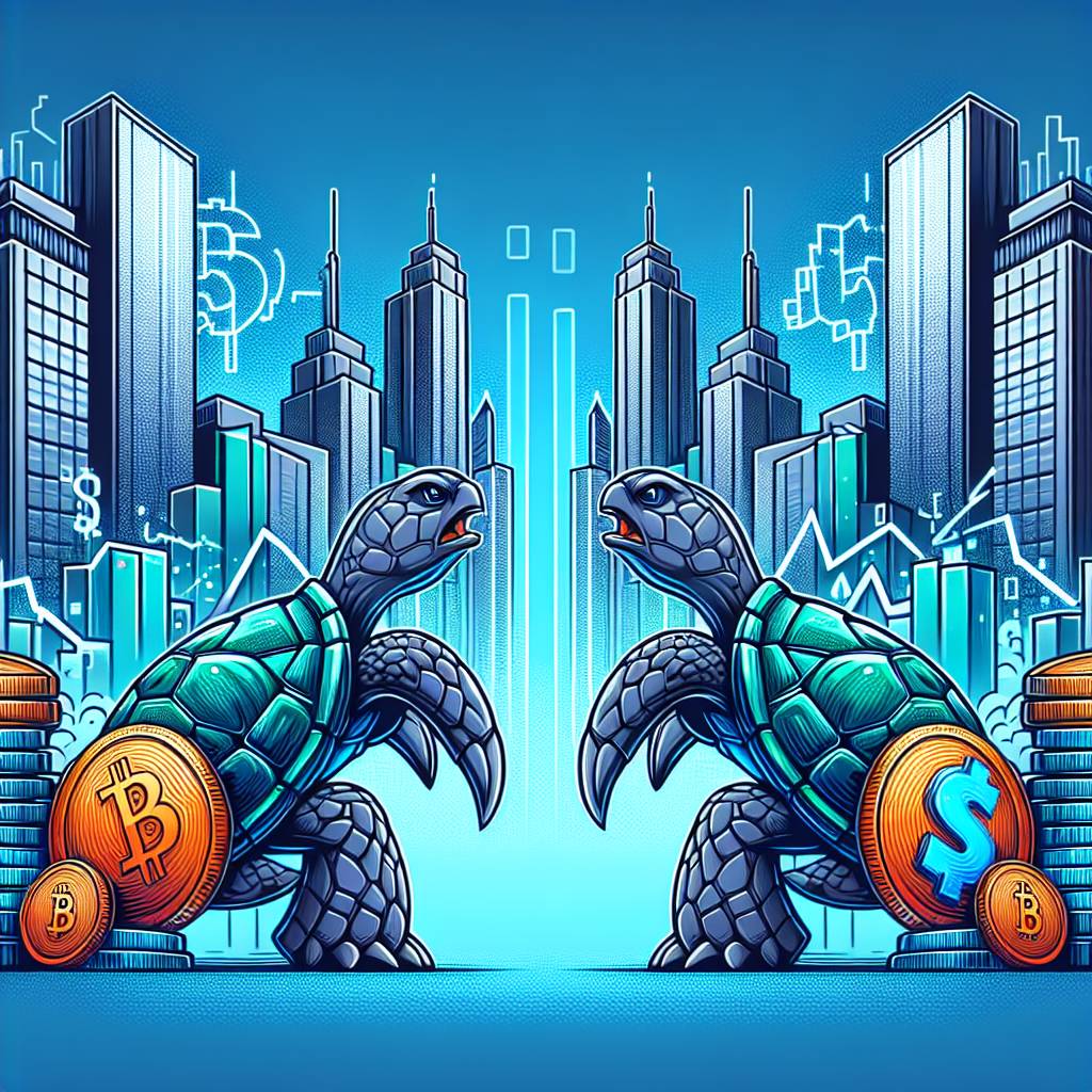 In the cryptocurrency industry, what does it mean when turtles face each other and wave their feet on Bybit?