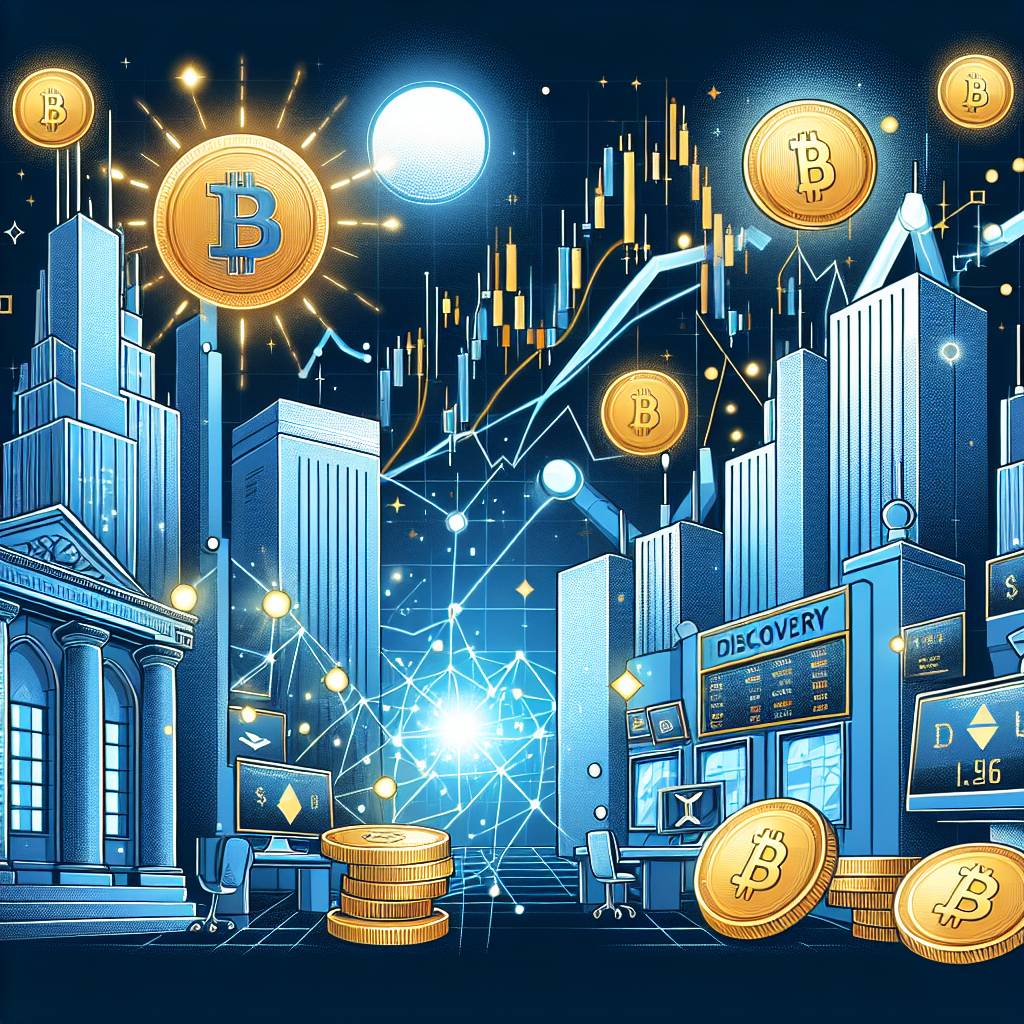 How does investing in Discovery Inc stock affect the value of cryptocurrencies?