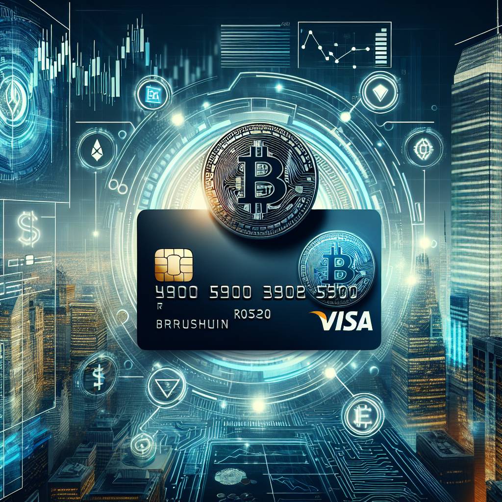 What are the best cryptocurrency cards that can be used with Visa?