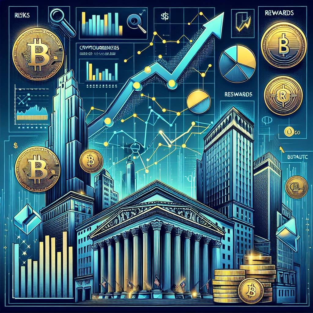 What are the risks and rewards of adding cryptocurrencies to a financial portfolio?