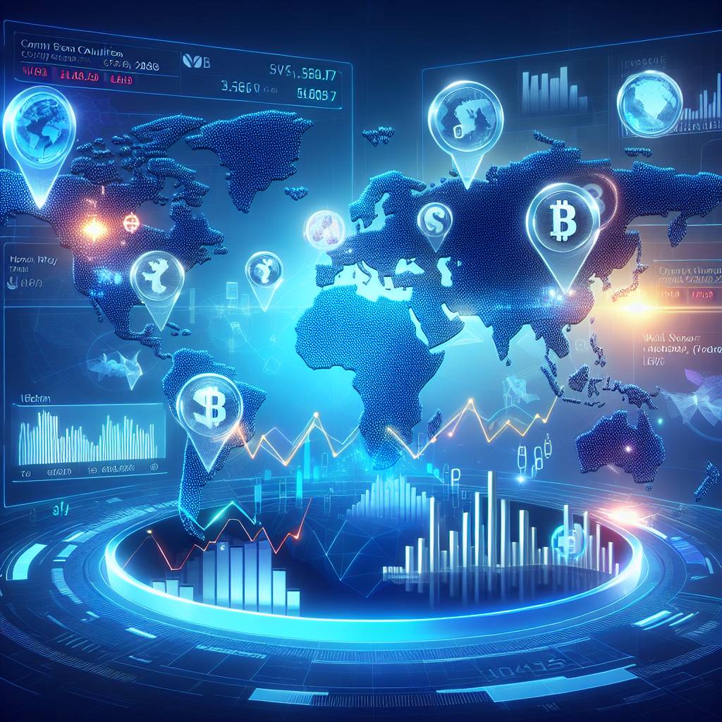 Which countries have the most active crypto trading markets?