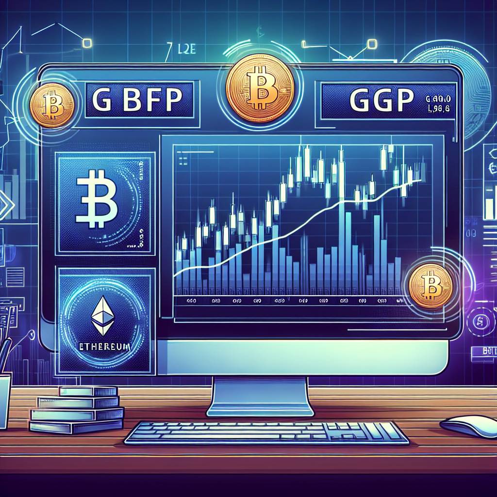 What is the historical trend of the GBP to USD exchange rate for cryptocurrencies in 2024?
