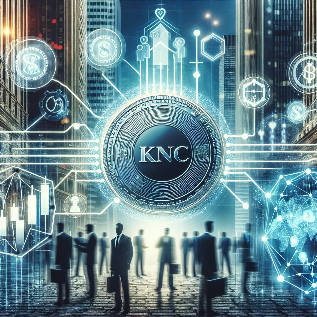 What are the upcoming developments and partnerships involving KNC coin?