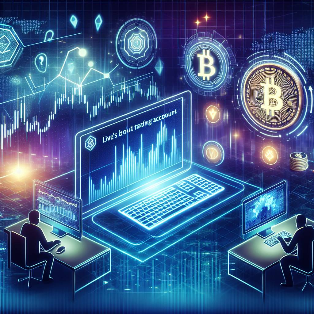 What are the benefits of using live cryptocurrency charts for trading?