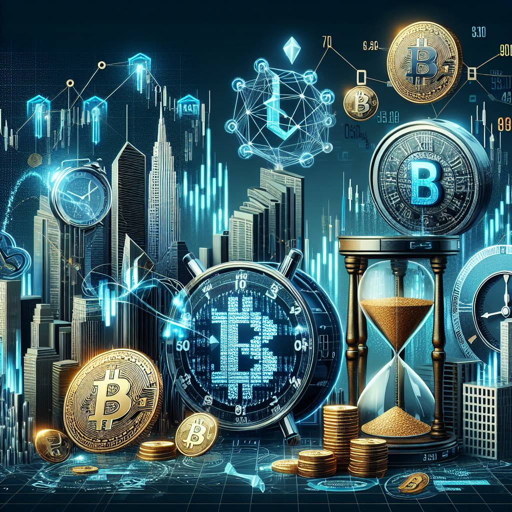 What is the average settlement time for cryptocurrency transactions?