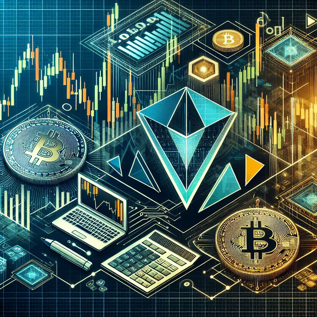 How does a descending triangle pattern affect the price movement of popular cryptocurrencies?
