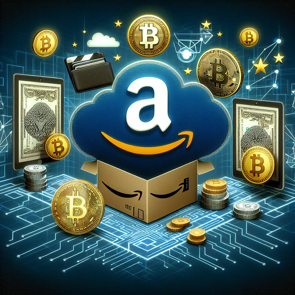 How is Amazon incorporating blockchain technology into its investments?