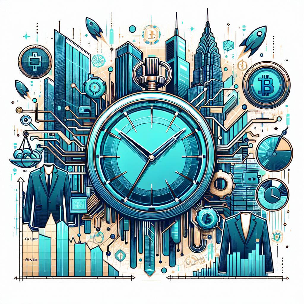 Why is the pastel blue clock icon considered a symbol of reliability and trust in the crypto community?