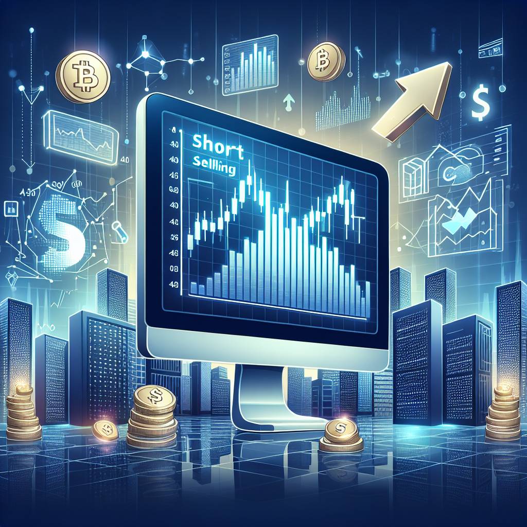 How can I short sell on Webull using digital currencies?