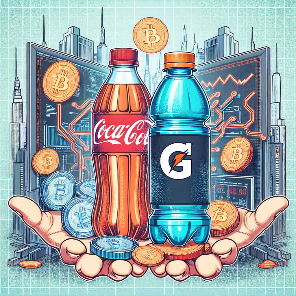 Is there a digital currency owned by Coca Cola or Gatorade?