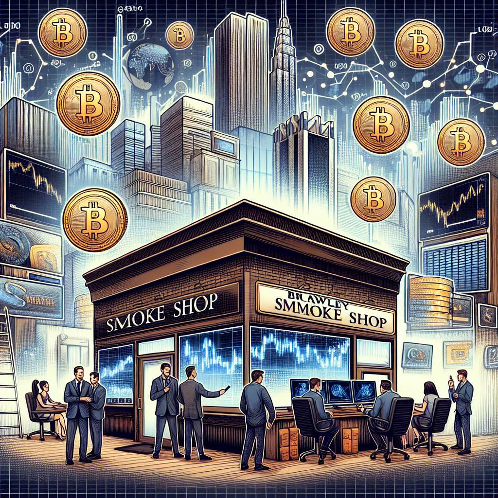 What are the advantages of using brawley smoke shop for digital currency transactions?