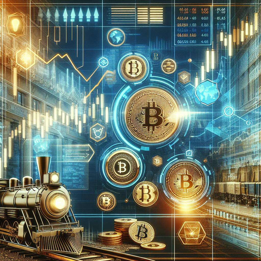What are the potential benefits of using Kansas Southern Railroad stock to purchase cryptocurrencies?