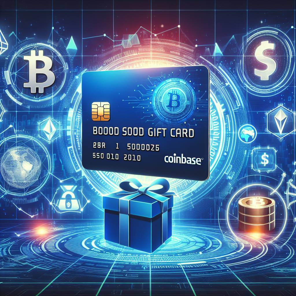 What can I purchase with a Coinbase gift card?