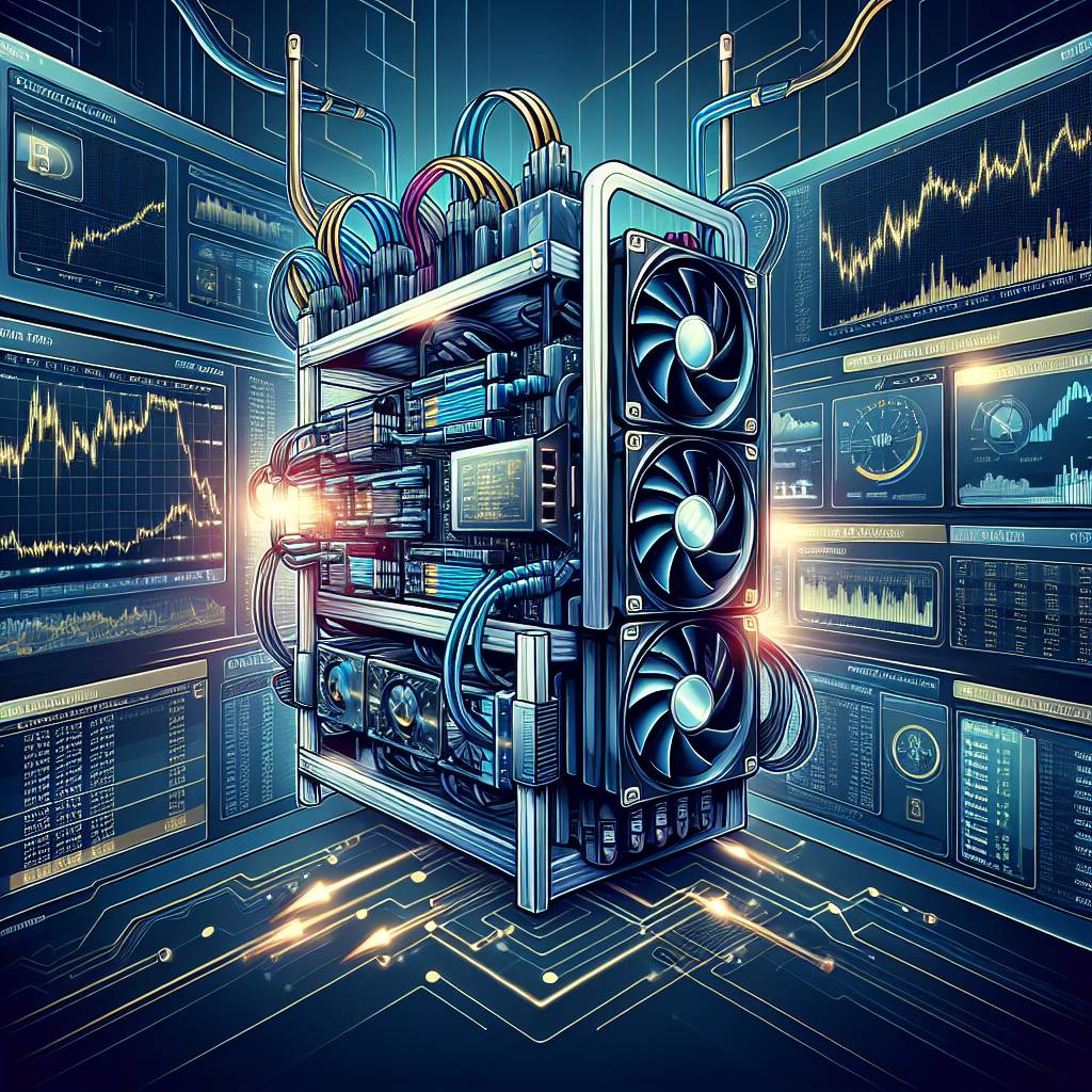 How can I optimize my fan curve settings for maximum cooling efficiency in my cryptocurrency mining rig?