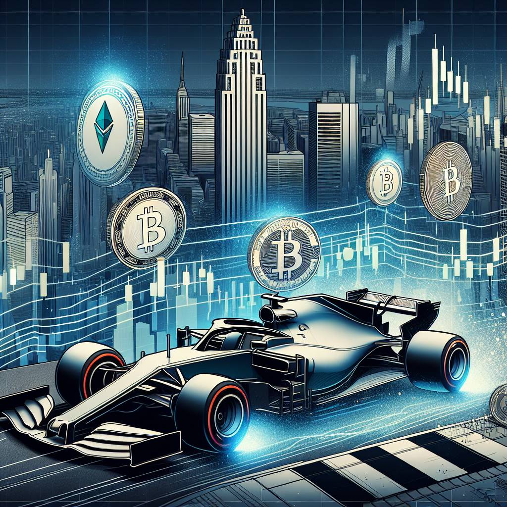 What are the top cryptocurrency sponsorships in the F1 industry?