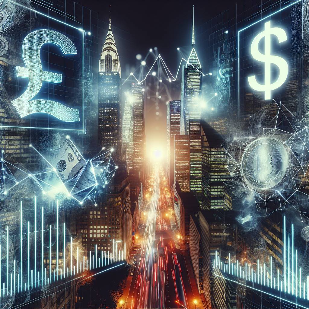 What is the future outlook for pound and dollar in the cryptocurrency market?