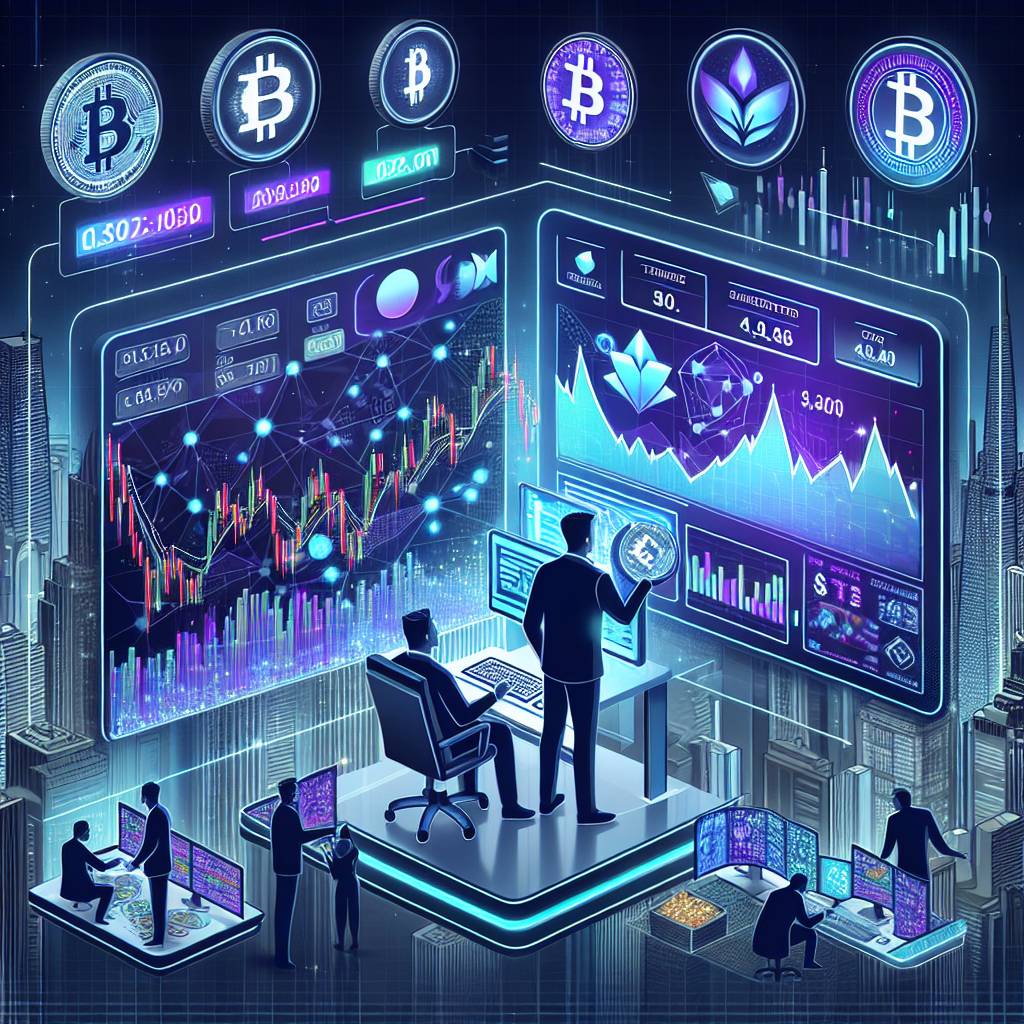 How can I use a stock market simulator to practice trading cryptocurrencies like Bitcoin and Ethereum?