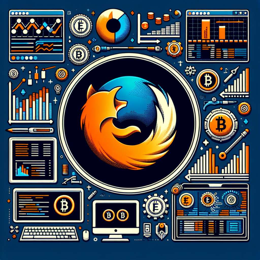 What are the recommended plugins or extensions for tracking cryptocurrency prices on Mozilla Firefox for Windows 7?