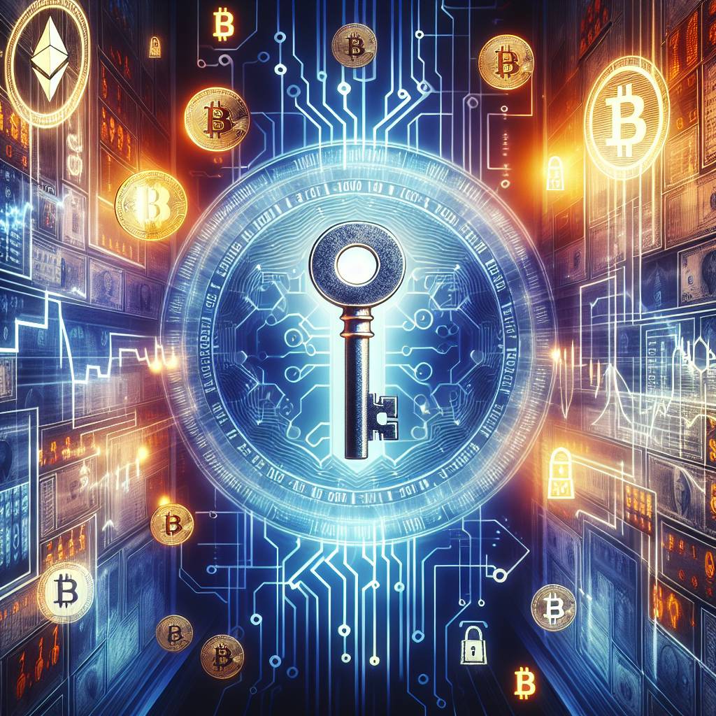 What are cryptographic keys and how are they used in the world of cryptocurrencies?