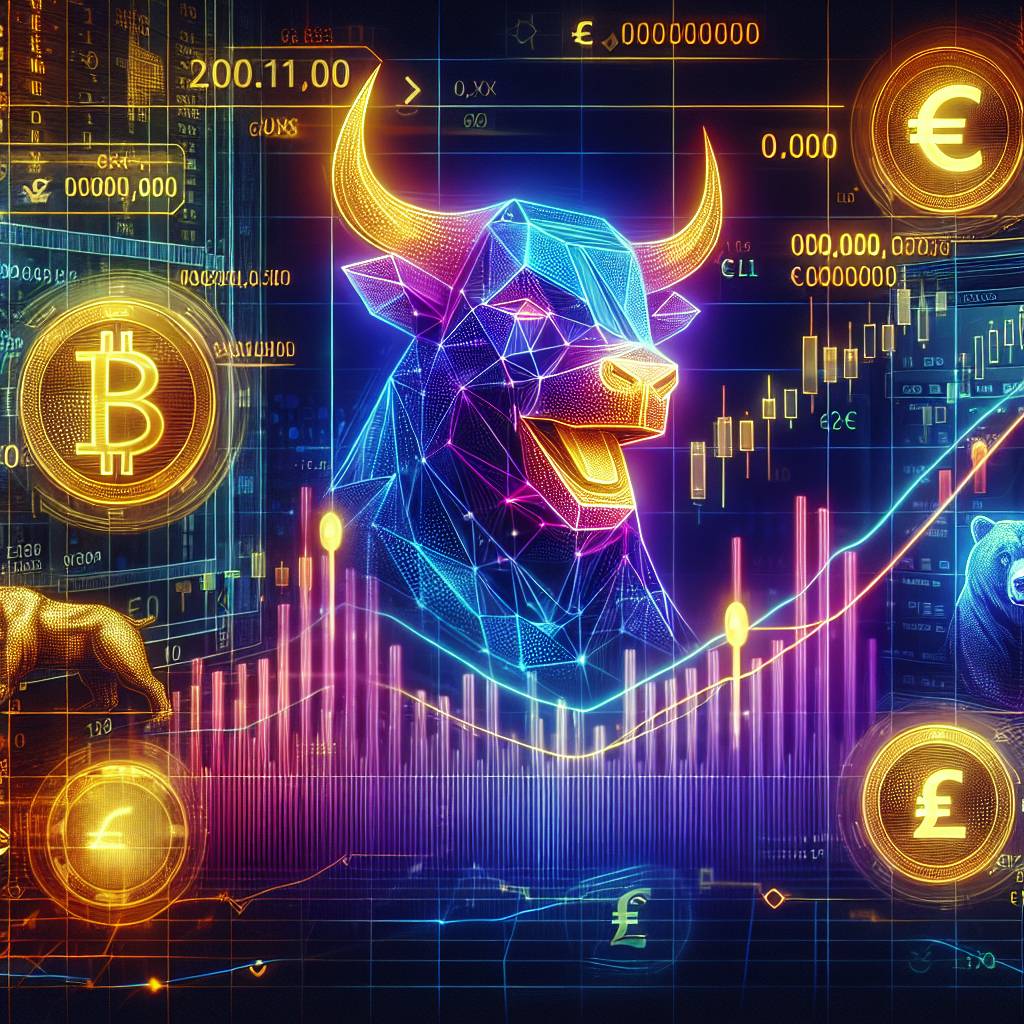 What are the current pound to euro exchange rates in the cryptocurrency market?